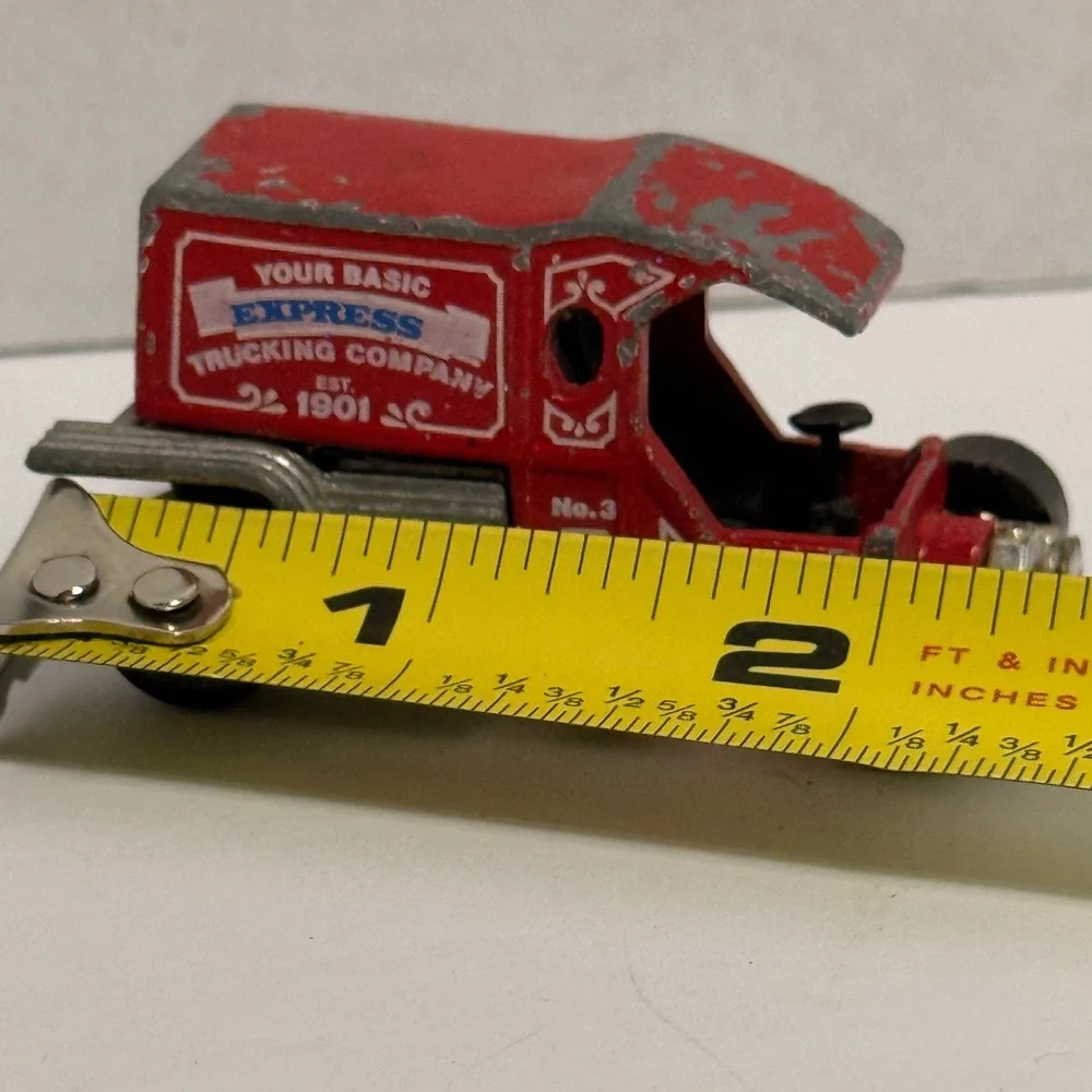 Hot Wheels T‎ Totaller Truck Red Diecast Toy Car Mattel 1976